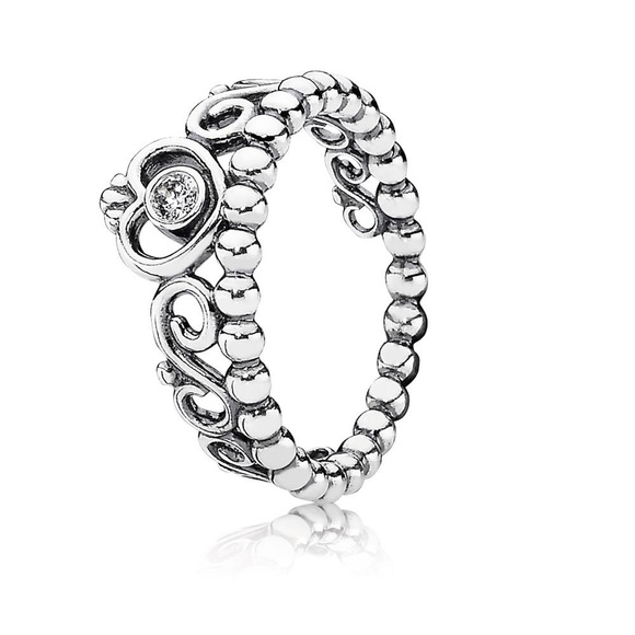 Pandora Jewelry - silver pandora princess crown ring